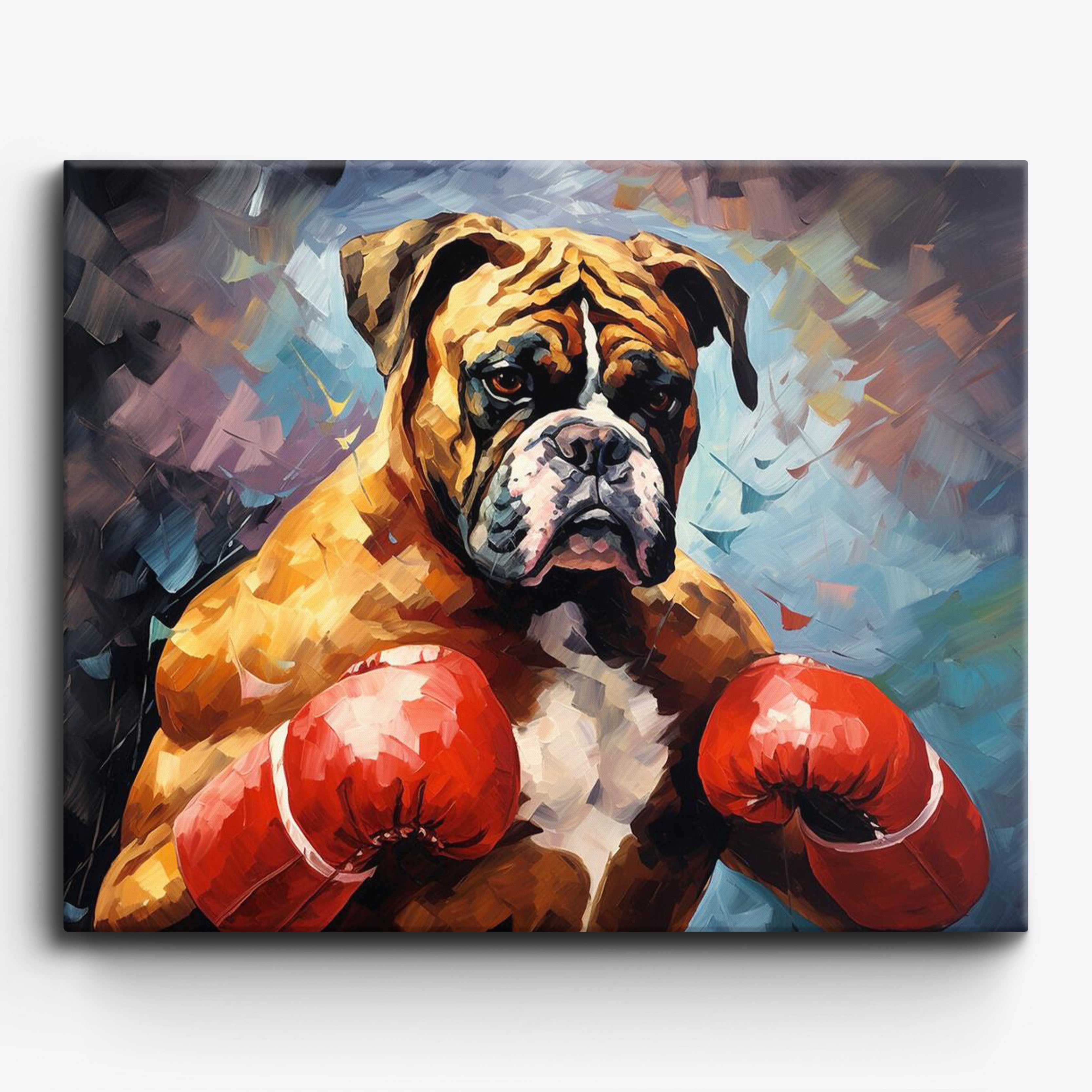Die Wächterstellung des Boxers