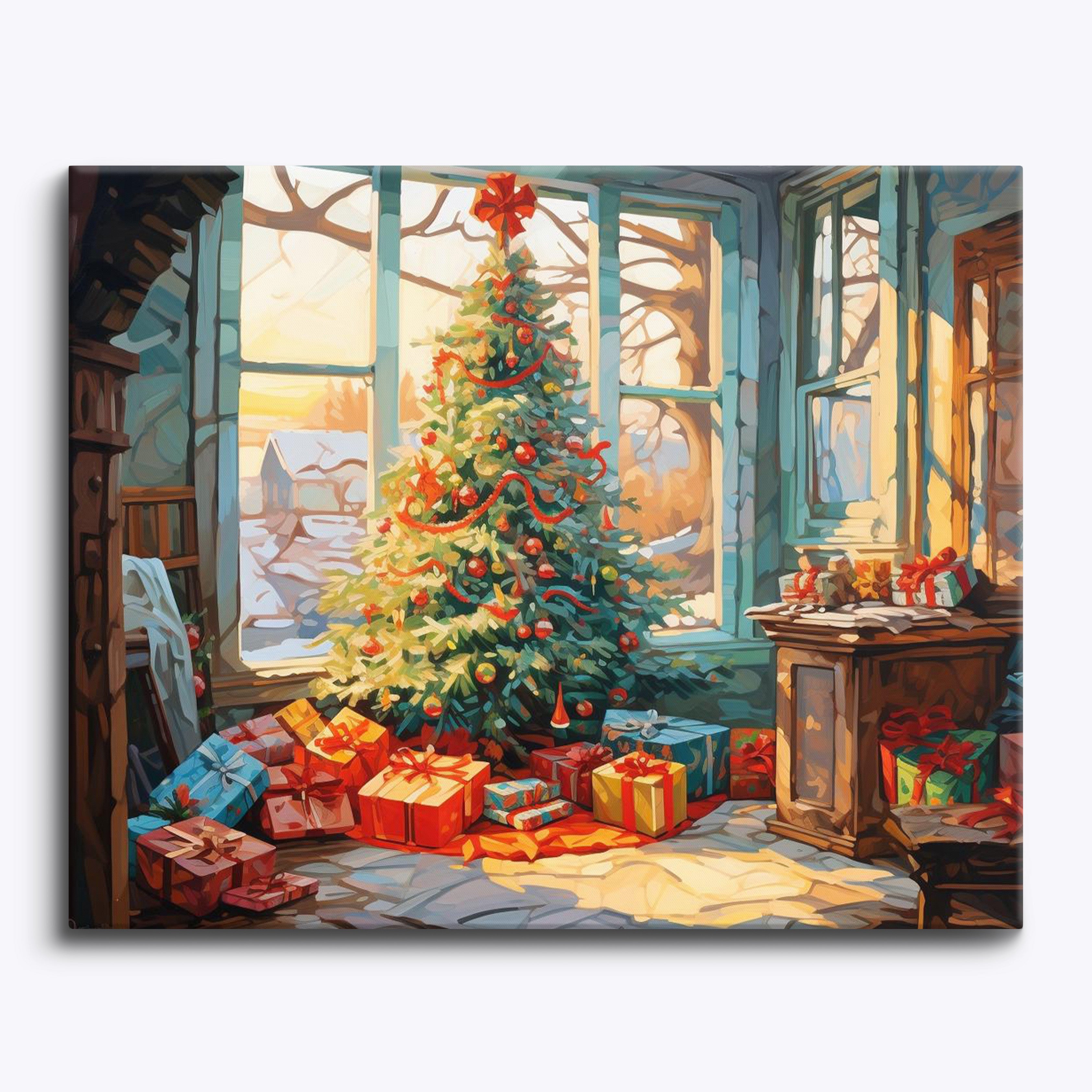 Christmas Tree Delight No Frame