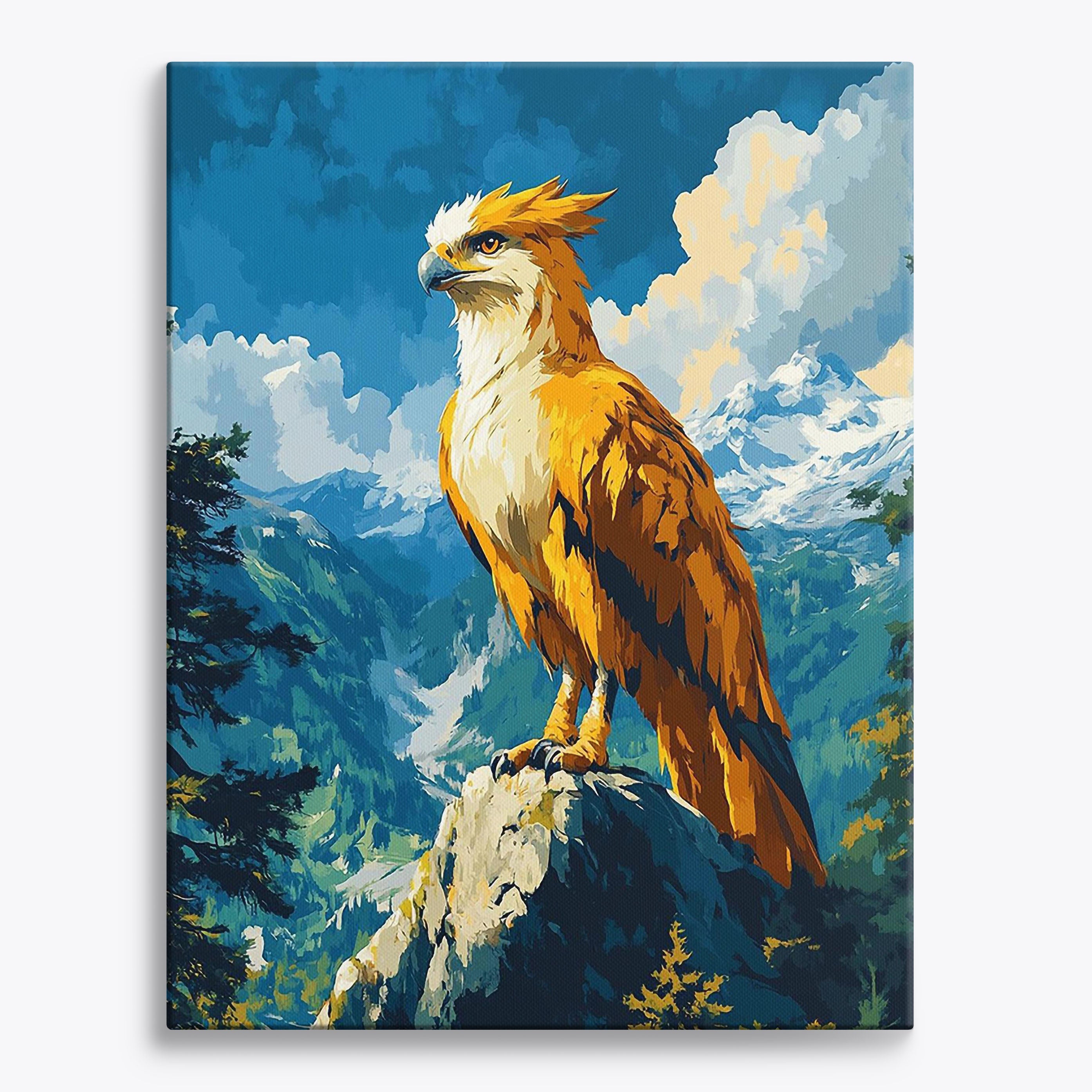 Griffin Majesty No Frame / Regular (19.7"x15.75"/50x40cm) / 24 colors