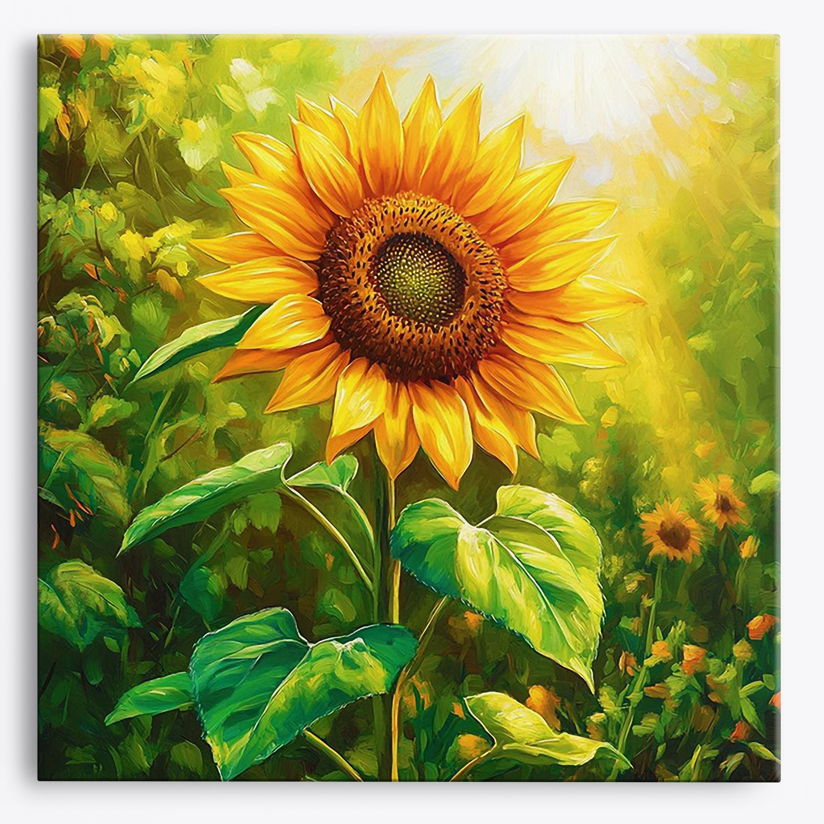 Sunlight Bloom No Frame / Regular (15.75"x15.75"/40x40cm) / 24 colors