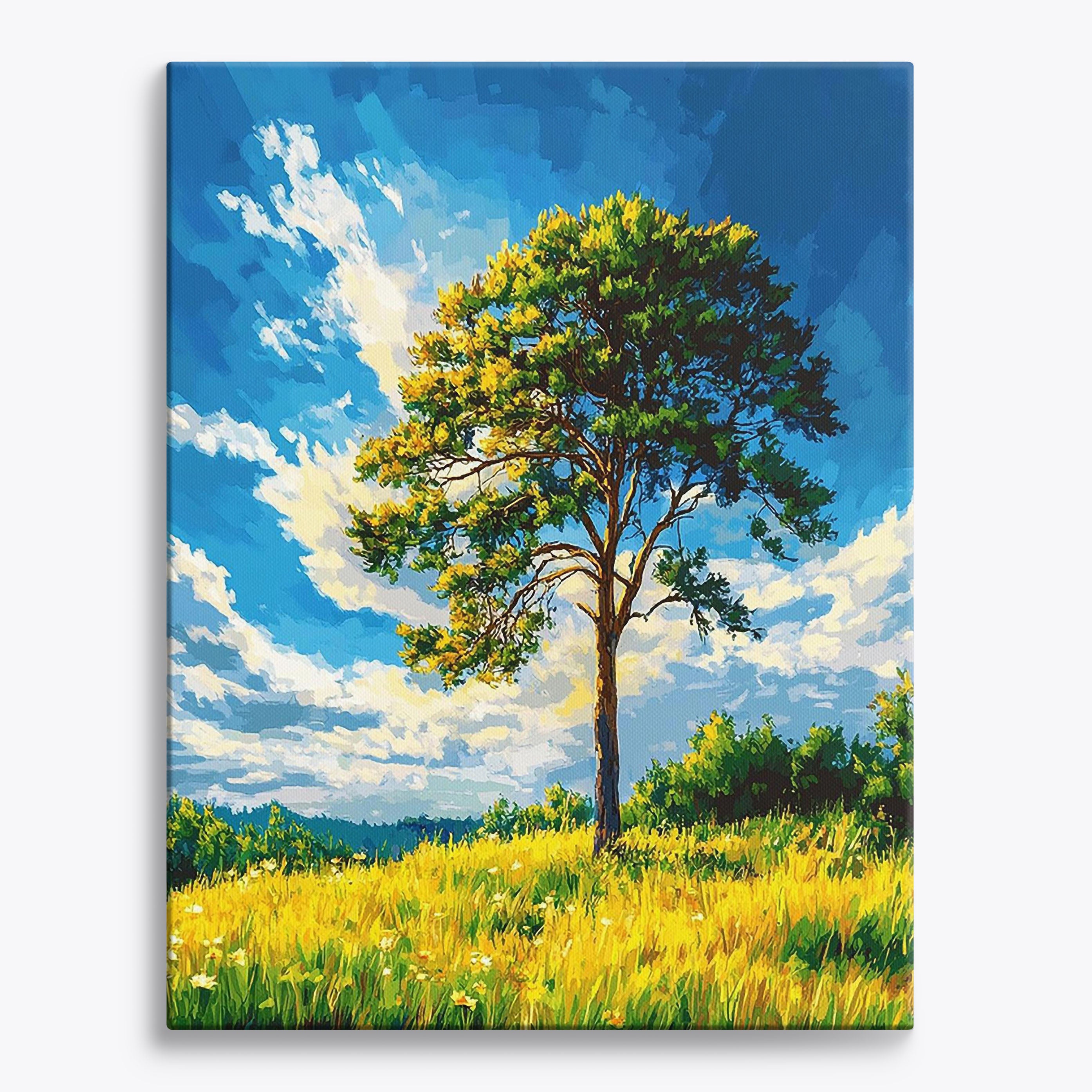 Sunlit Sentinel No Frame / Regular (19.7"x15.75"/50x40cm) / 24 colors